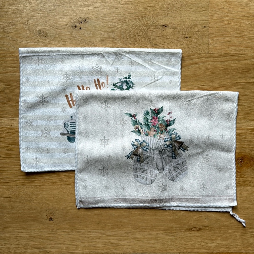 AMAZON | CHRISTMAS HAND TOWELS